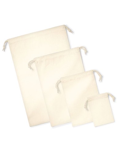WES-W266-Organic Premium Cotton Stuff Bag